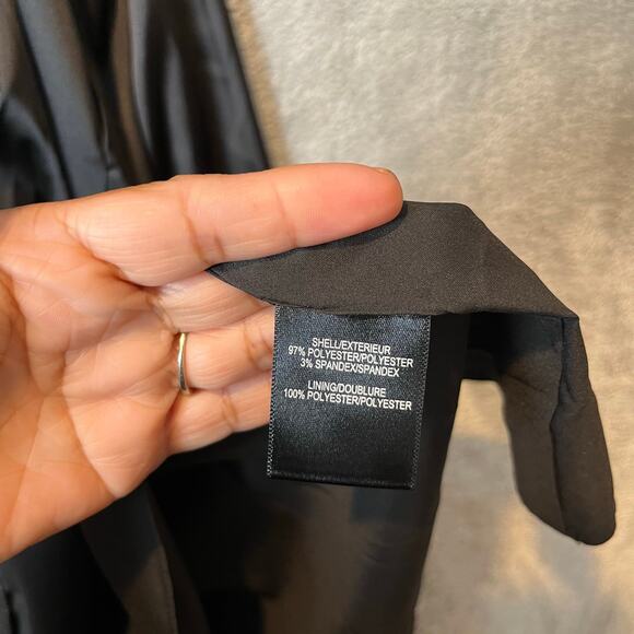 Belle Badgley Mischka‎ Gemma Halter Neck Sleeveless Tie Waist Tiered Gown Size 4 - Picture 4 of 8